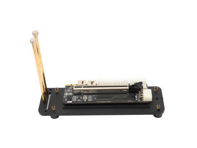 Laptop External Graphics Card EGPU PCI-E 3.0 X16 To M.2 Nvme Extension Cable With Bracket For ITX STX Power Cord