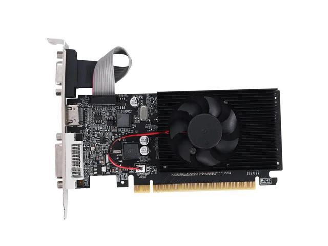 GT 610 1G Ultra-Fast Graphics Card 1GB 64Bit DDR3 810/500Mhz PCI-E 1.1 X16 Desktop Small Chassis PC Gaming Graphics Card