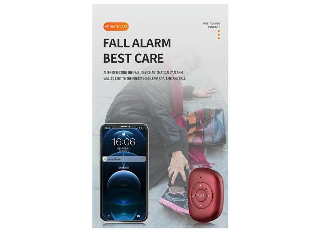 4G Mini Personal GPS Tracker Pendant Wterproof Anti Lost for Elderly SOS
