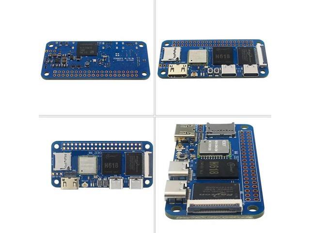 For Banana Pi BPI- Zero Development Board+Case Allwinner H618 4G LPDDR4 32G EMMC 2.4G/5G BT4.2 Motherboard