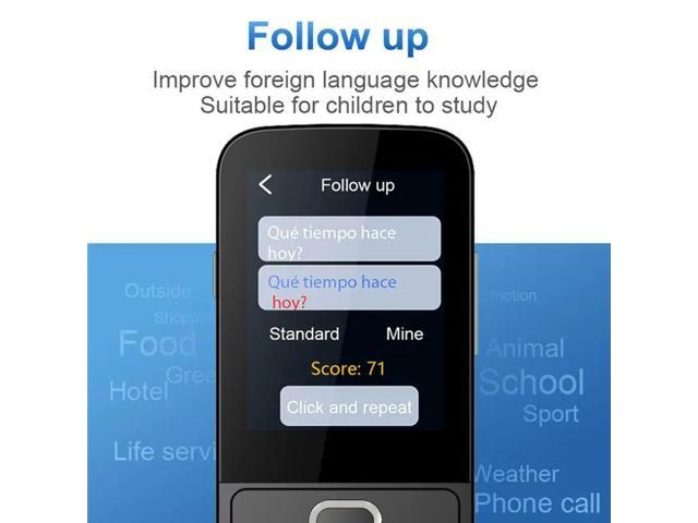 T10 Voice Translator Instant Real-Time Translation 137+ Languages, Powered Offline Capabilities B