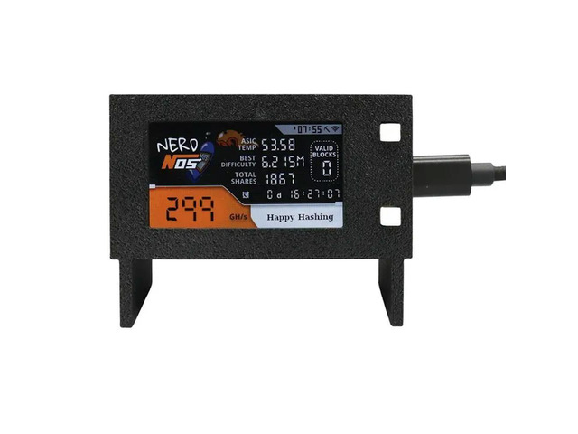 Nerdnos Nerdminer 80-300GH/S Bitcoin Solo Miner Connection BTC Asic Miner Bitcoin Crypto Miner US PLUG
