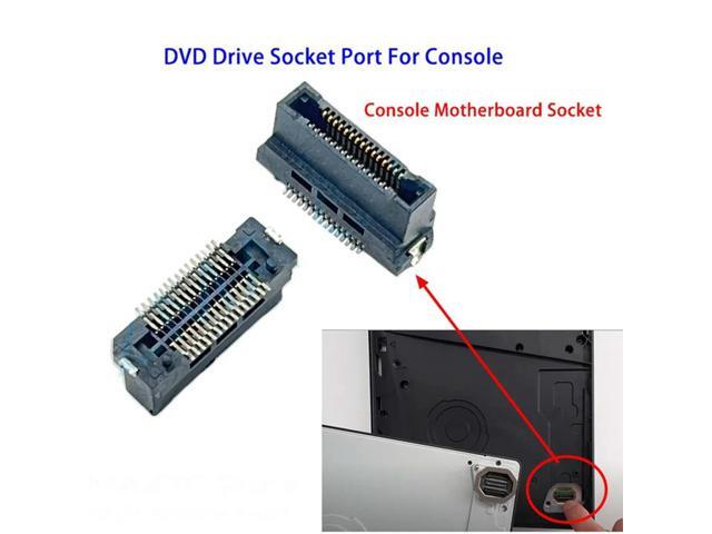 DVD Drive Socket Port For PS5 Slim Console Motherboard For PS5 Slim Host Interface Slot Port Repair Replacement Parts