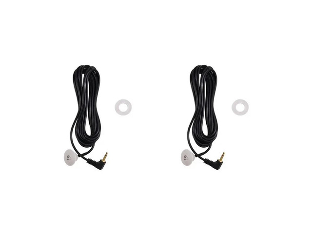 2Pcs 3.5Mm Radio Handsfree External Bluetooth Microphone For KIA Sportage 2011-2013 Fit Accent Solaris 2011-2016