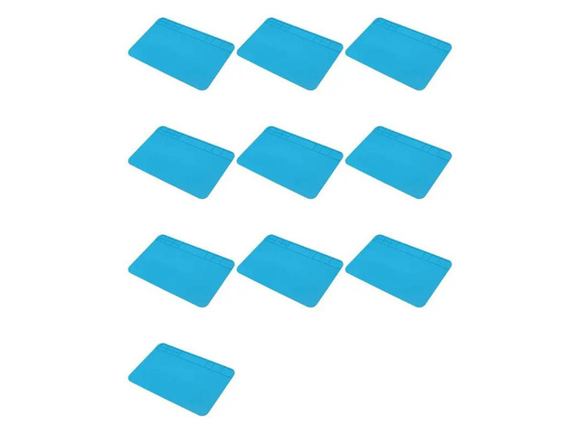 10X Insulation Silicone Soldering Repair Mat Heat Resistant Work Pad For Mobile Phone PCB BGA Soldering Iron Repair Pad