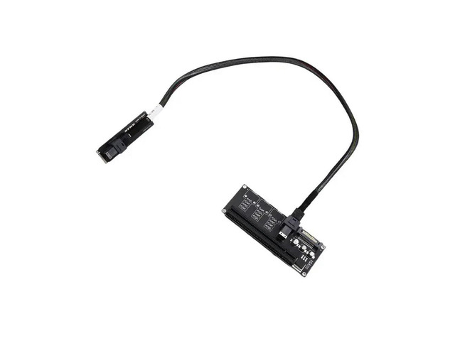 Nvme M.2 To Pcie 3.0 Riser Board, X4 X16 PCI Express Adapter For External Graphics Cards