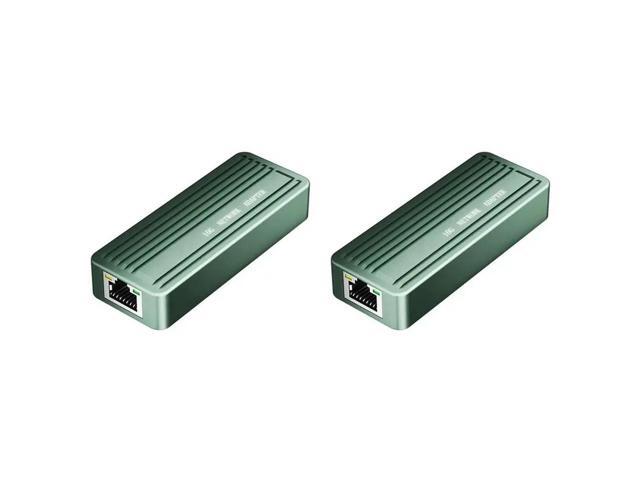 2X 10Gbe USB-C Ethernet Adapter USB3.2 Type C 10 Gigabit Ethernet Adapter Realt/RTL8159 For 11