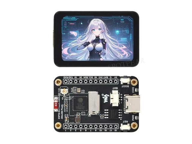 ESP32 S3 Development Board 1.64inch AMOLED Display 1.64 inch TouchScreen For LVGL With SD-Port/ QMI8658C 6-Axis Sensor