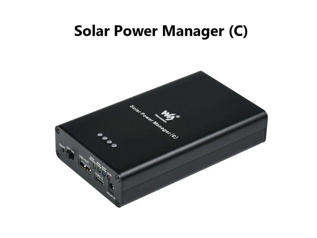 Solar Power Manager (C) Supports 3x Batteries(Not include) Multi Protection Circuits