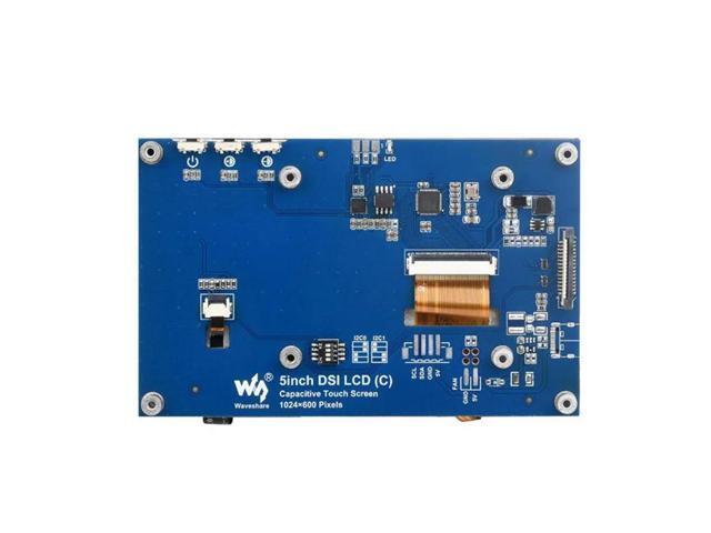 Pi 5 inch DSI Display MIPI LCD (C) Capacitive TouchScreen IPS Screen 1024x600
