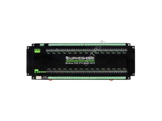 Industrial Modbus POE ETH RJ45 To Relay 30CH RTU/Modbus TCP-Ethernet For IOT