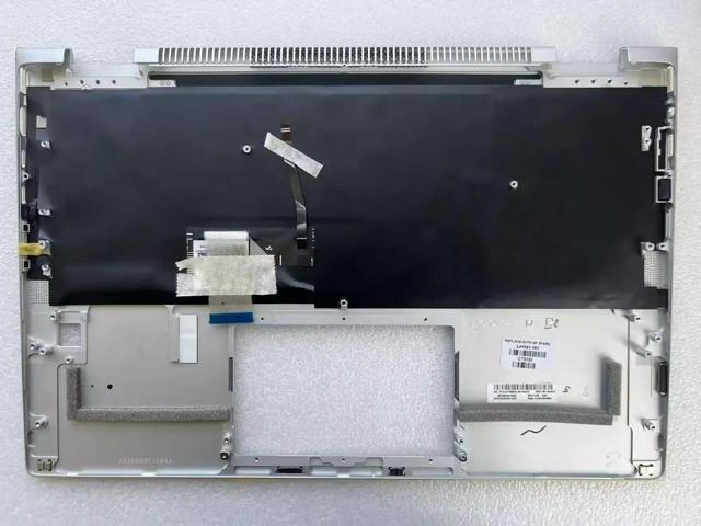 UK Laptop Parts For EliteBook x360 1040 G5 Palmrest Upper Cover Case Keyboard C Shell L42459-161