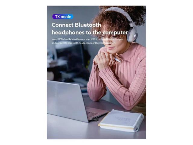 Bluetooth 5.3 Transmitter Receiver, USB Bluetooth Adapter, Audio Transmitter For TV Home/Car Sound System