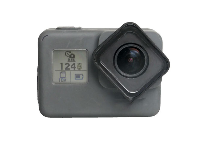 For Gopro 9 10 11 12 UV Filter Lens Cover Protector Repair Part Black Sport Camera Replacement