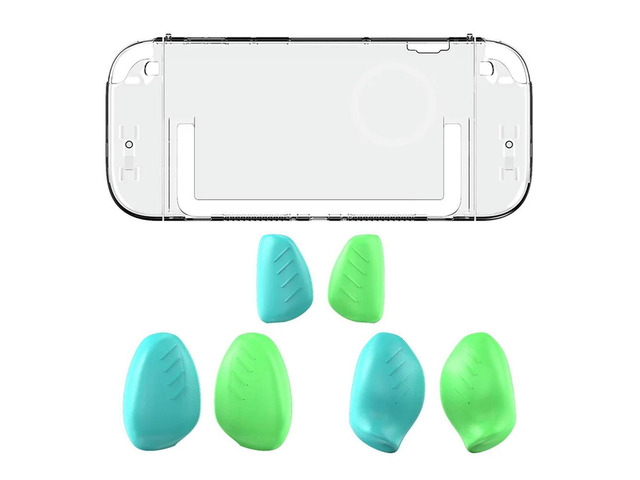 For Nintendo Switch 2 Dockable Split Shell Protective Case Ergonomic Grip Protector Shell Cover With Replace Grips