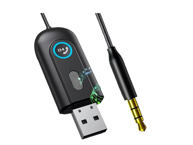 Bluetooth 5.3 Converter Adapter-USB To Bluetooth Receiver For Car Audio, Home Stereo, Speaker System