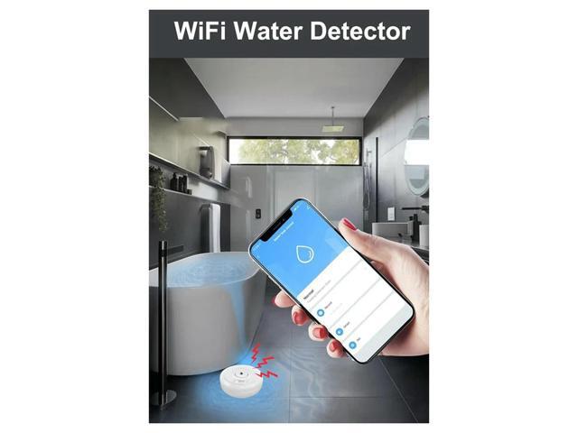 Tuya Flood Sensor Life App Water Leak Sensor Detection Loudly Sound Alarm Linkage Alert Application