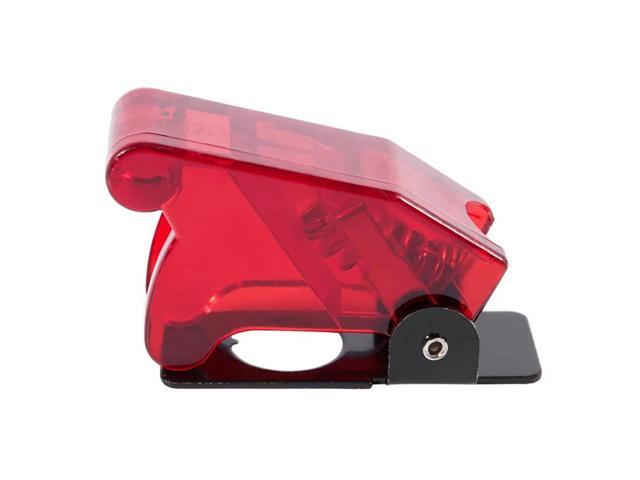 Plastic 12Mm Toggle Switch Safety Cover Protector Cap Guard 25Pcs Red