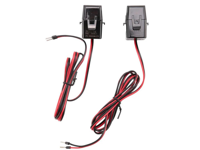 2X Tuya Life Energy Meter 80A With CT Clamp Kwh Power Consumption Monitor Electricity Statistics, 2 CT