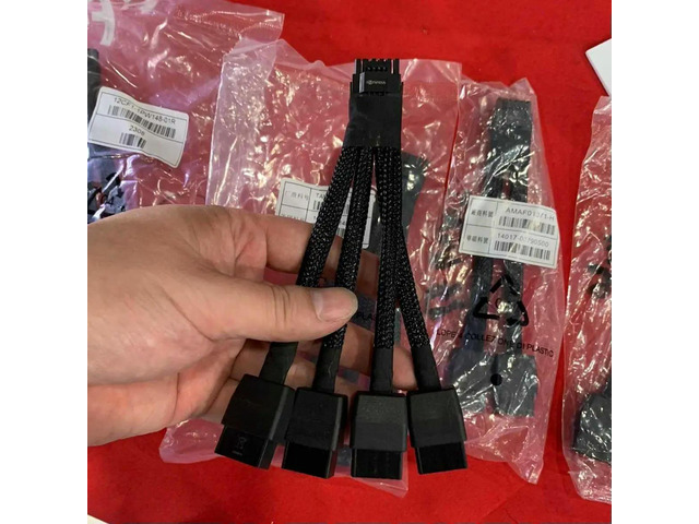 FOR 12VHPWR 16Pin to 4x8Pin Power Cable PCIE5.0 Fosr RTX4090 14017-0114000 12CF1-1PW148-01R