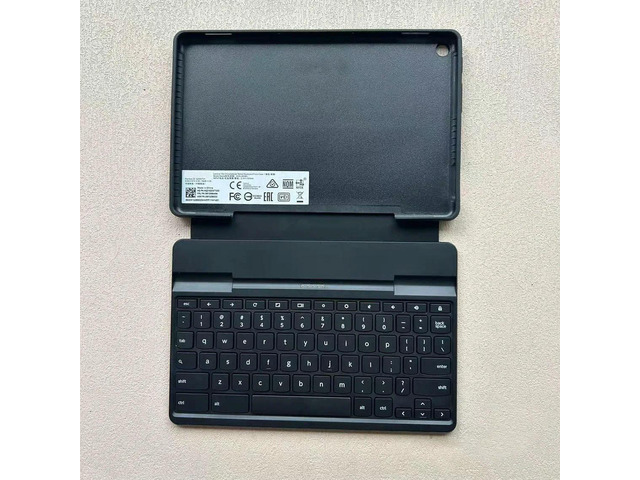 For 10e Chromebook Tablet DOK-8208U Folio Case Keyboard US English