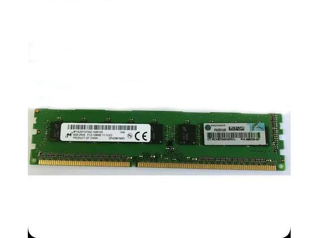 1pcs 669324-B21 684035-001 669239-081 8G 2RX8 PC3-12800E ECC