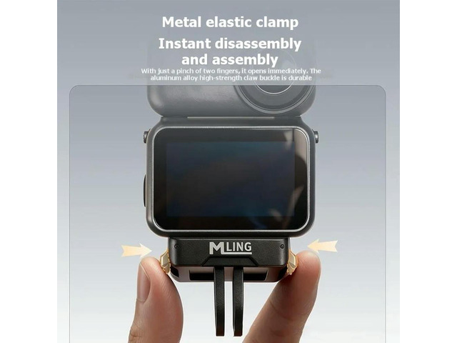 Magnetic Quick Release Base Adapter Dual Claw Interface For OSMO Nano Action Camera Accessories Mount