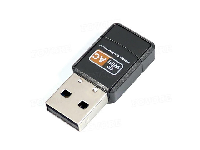 Hot USB Adapter 600Mbps 2.4GHz 5GHz Antenna Dual Band 802.11b/n/g/ac Mini Computer Network Card Receiver