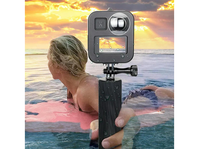 Glass Lens Cover Box For Gopro Max Panoramic Camera Accessories Protective Cage Aluminum Alloy Housing Case Shell