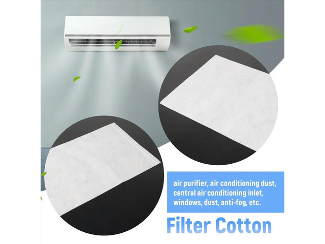 5Pcs Electrostatic Filter Cotton Hepa Filtering Net Soot For Air Purifier Vacuum Cleaner Part