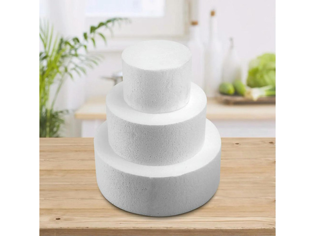 Round Cake Dummy 4 inch / 6 inch/ 8 inch (Cake Dummy Set 4 inch 6 inch 8 inch)