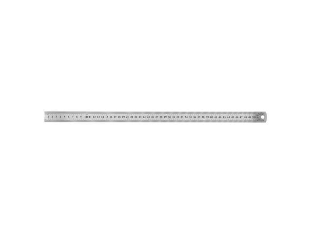 -Hearty Groove Right Stainless Steel Metric Ruler 50 cm Stainless Metric Ruler