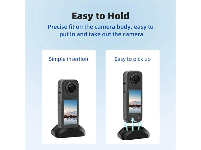 Silicone Desktop Base For X4 Silicone Stand Base Protective Holder Sports Camera Accessories