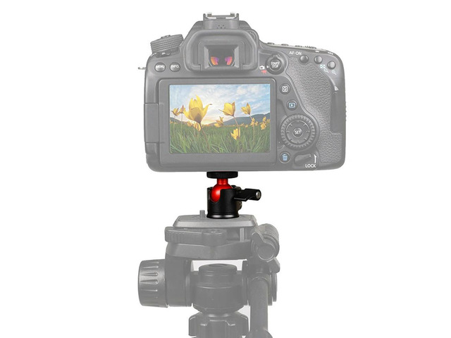 Aluminum Alloy 360 Degree Rotating Ball Head Suitable For Mobile Phones/Sports Cameras