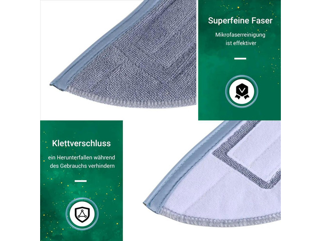 5 PCS Mop Cloth Side Brush for T7 T7Plus S7 for Roborock Vacuum Cleaner Accessories