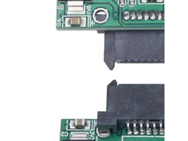 2.5in SATA To IDE HDD Riser Card Mini Hard Drive Converter Card 7+15-Pin Female To 44-Pin Male 150MB/s Support ATA 66/100/133