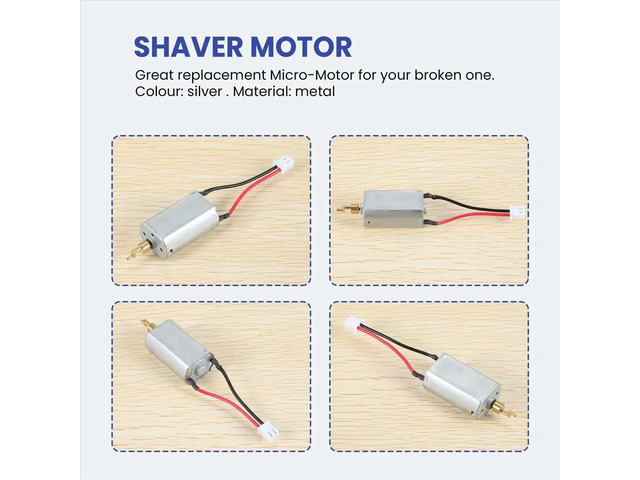 Small Motor High Speed DIY Automatic Hair Clipper Shaver Razor Motor for Babyliss Brightener Pro