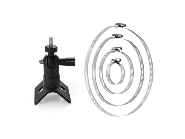 Camera Mount Pipe Mounting Bracket Adjustable Universal Pole Mount 360° Rotation for Ring Stick Up Cam/Ring Spotlight Cam
