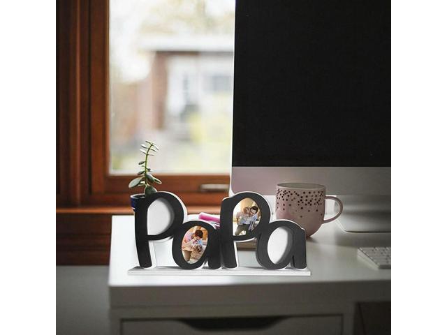 Fathers Day PaPa Picture Frame,Dad Gifts From Daughter,Dad Birthday Gifts, Dad Photo Holder, Fathers Day Gift -Black Fathers Day PaPa Picture Frame,Dad Gifts From Daughter,Dad Birthday Gifts, Dad Photo Holder, Fathers Day Gift -Black