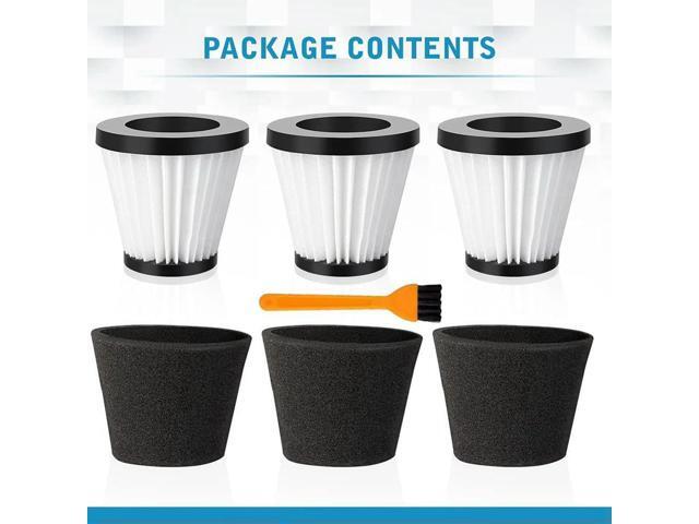 Replacement Filter Compatible for Dirt Devil Scorpion Handheld Vacuum Cleaner Style F117, Compare to