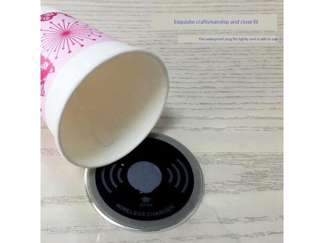 Built In Desktop Device Qi Fast Charger 15W Quick Charger 3.0 Embedded Caricabatter Type-C Chargeur