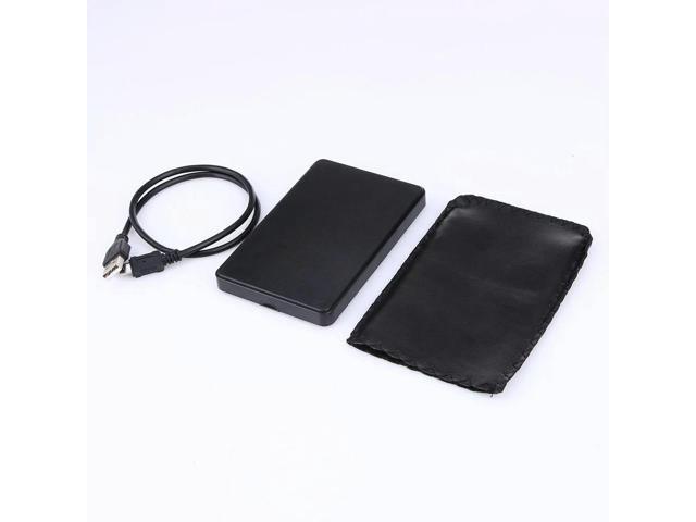 USB2.0 HDD External Box Case Caddy Plastic 2.5inch SATA Mobile Hard Drive Case External Box for Desktop Computer PC