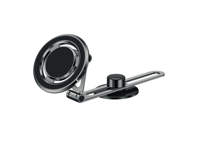 Invisible Magnetic Car Phone Mount Adjustable Foldable Magnetic Monitor Expansion Bracket Aluminum Alloy for TESLA Model 3/Y/X/S
