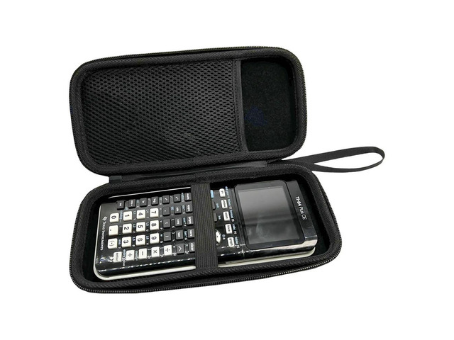EVA Bag Shockproof Hard Travel Case Anti Scratch Protective Case for Texas Instruments TI-84 Plus CE/TI-84 Plus