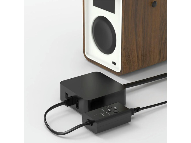 USB Audio Adapter AUX/Fibre-optical/Coaxial Extender Bluetooth-Compatible 5.2 for Speaker/Amplifier