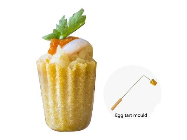 Malaysian Pie Tee Maker Nyonya Top Hats Mold for Baking Egg Tart Mould Reusable Fried Snack Tool Kitchen Bakeware Gadget