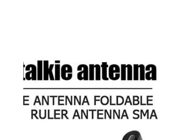108cm Foldable Antenna Flexible Radio Signal Boost Ham Radio Accessories Walkie Talkie Antenna for Baofeng -9R 9RPLUS