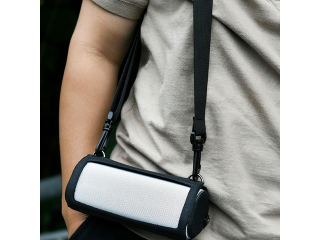 Carrying Cover with Shoulder Strap Protective Replacement Cover Hard Shell Case for Sonos Roam/SL Speaker Accessories