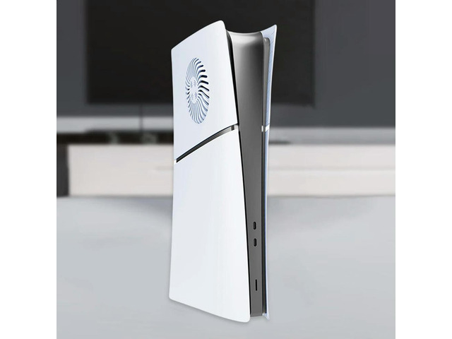Replacement Shell with Cooling Vents Anti-Scratch Faceplate Protective Cover Protective Shell Cover for PS5 Slim Console