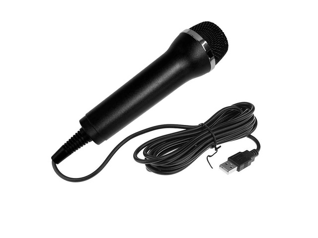 Chatting Network Teaching Video Conferencing Universal USB Wired Microphone Karaoke Mic for 4 Switch Wii Xbox PC